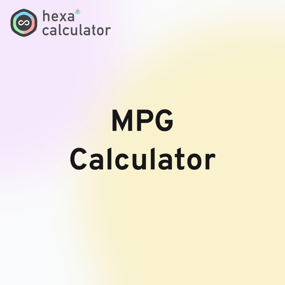 MPG Calculator