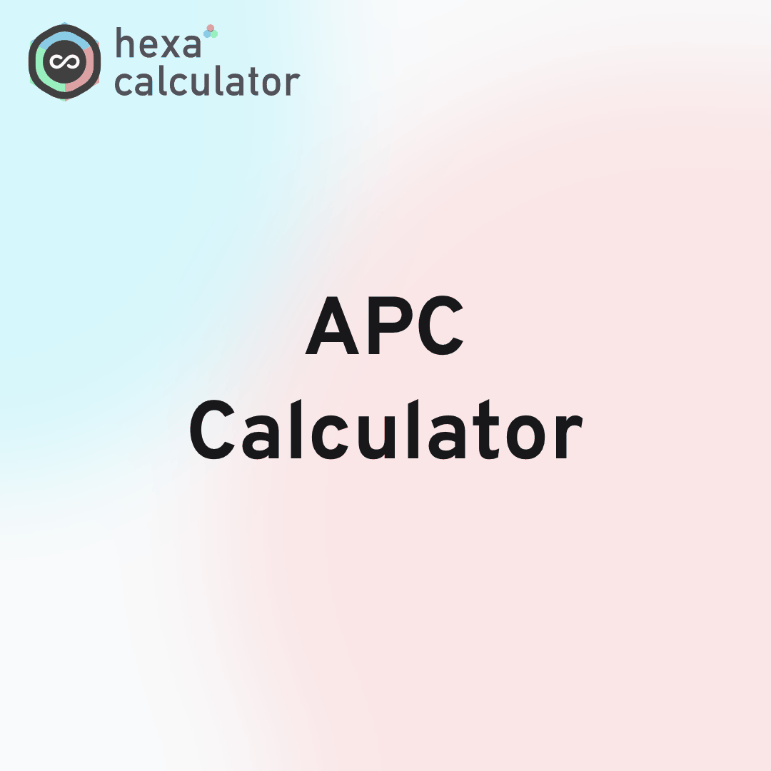 APC Calculator