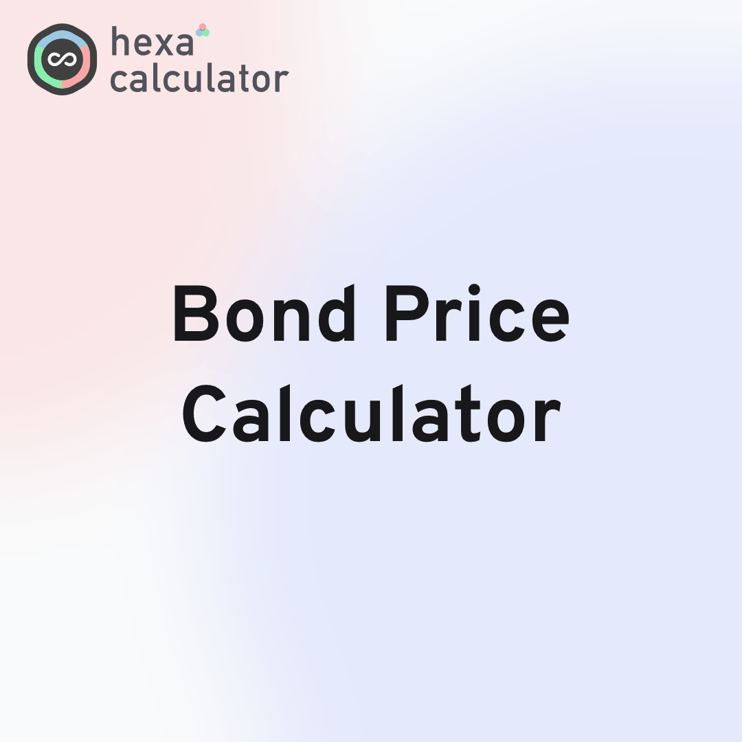 Bond Price Calculator