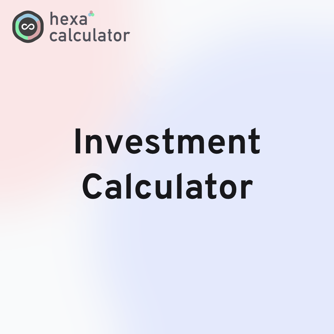 Investment Calculator