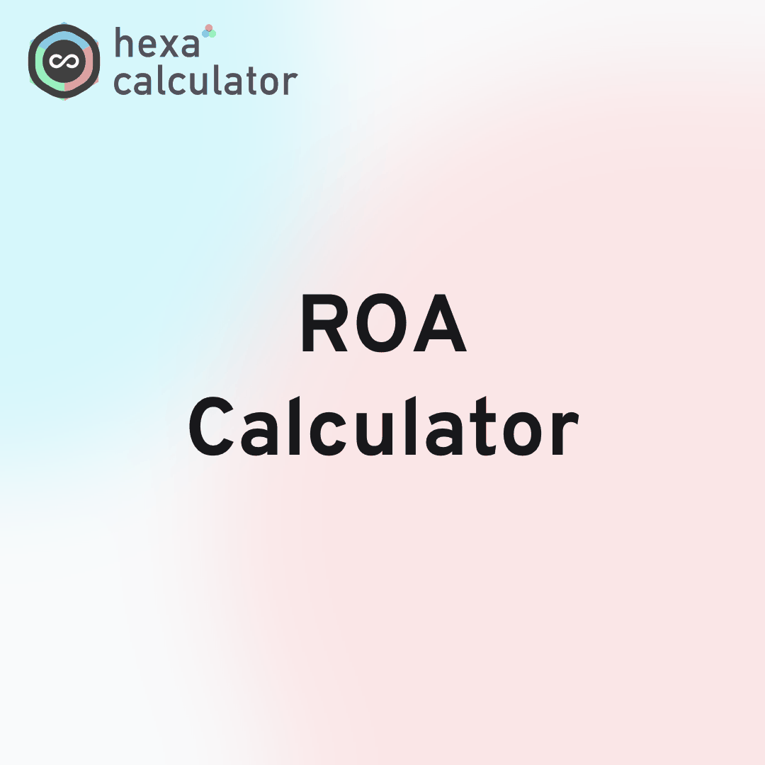 ROA Calculator