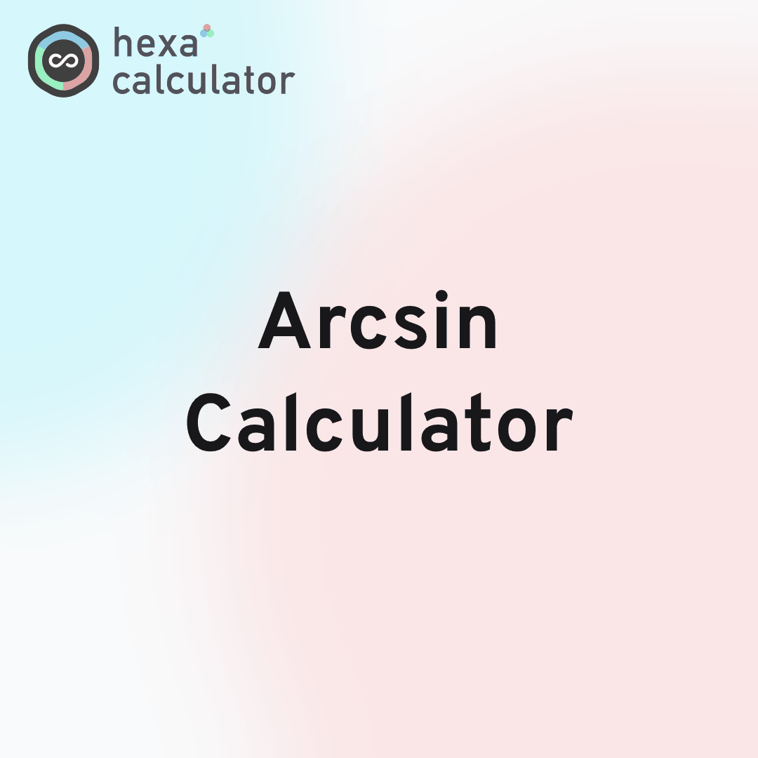 Arcsin Calculator Card Image