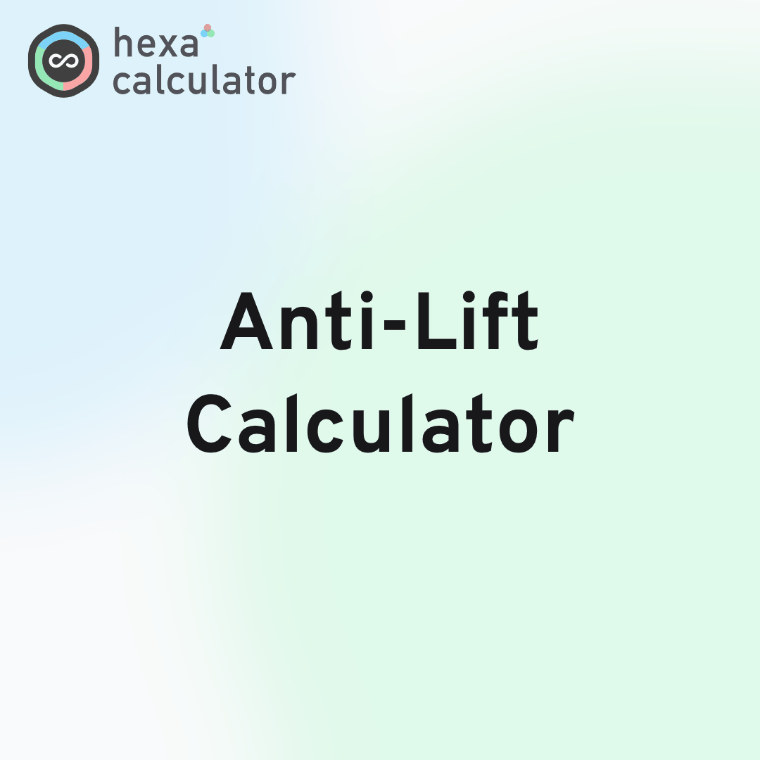 Anti-Lift Calculator Card Image