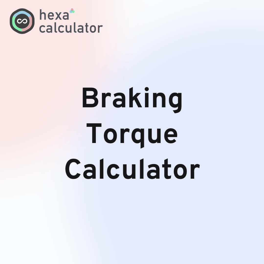 Braking Torque Calculator Card Image