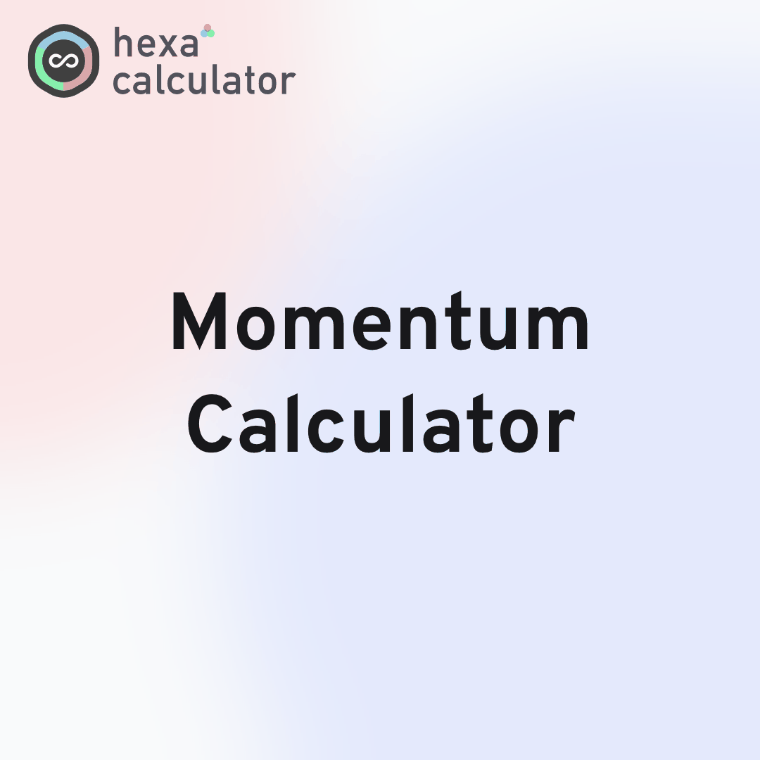 Momentum Calculator