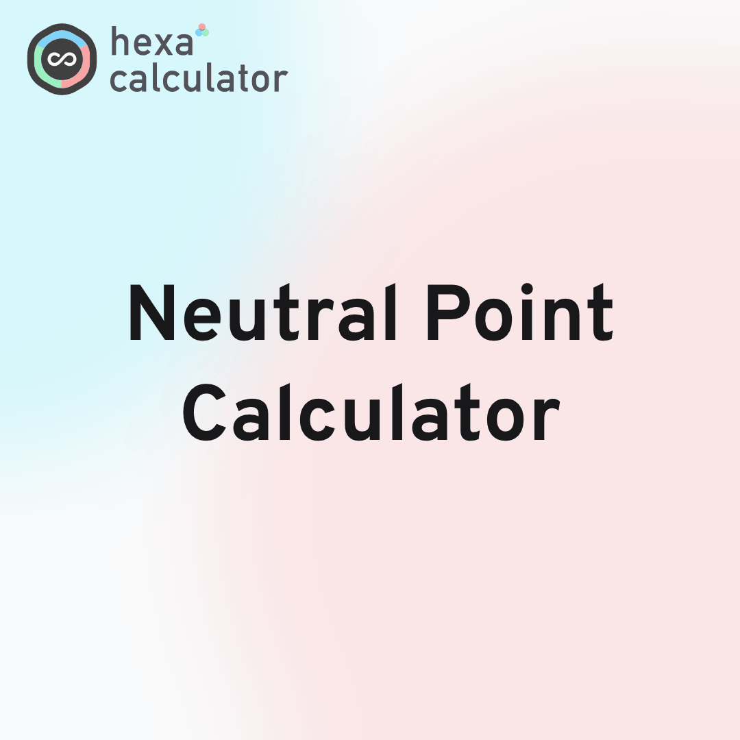 Neutral Point Calculator