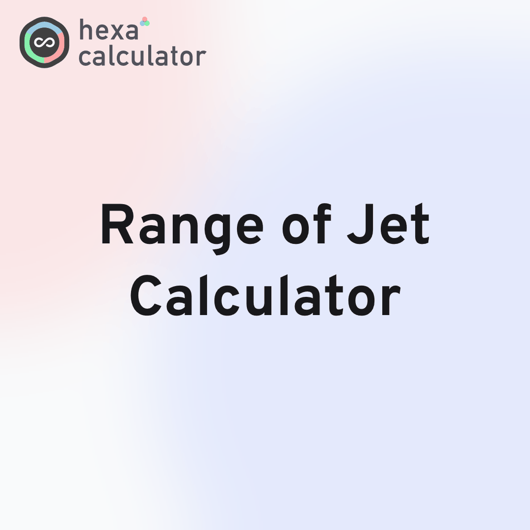 Range of Jet Calculator Card Image