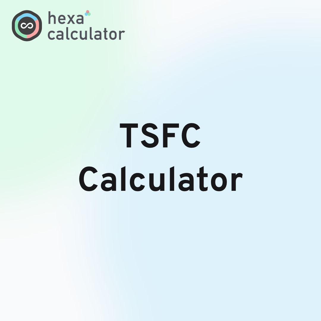TSFC Calculator
