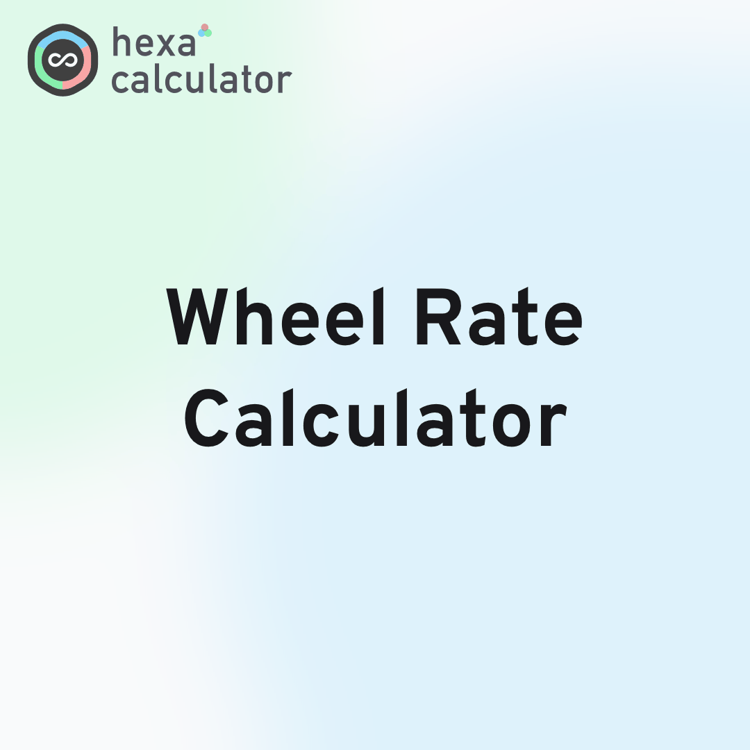 Wheel Rate Calculator Card Image