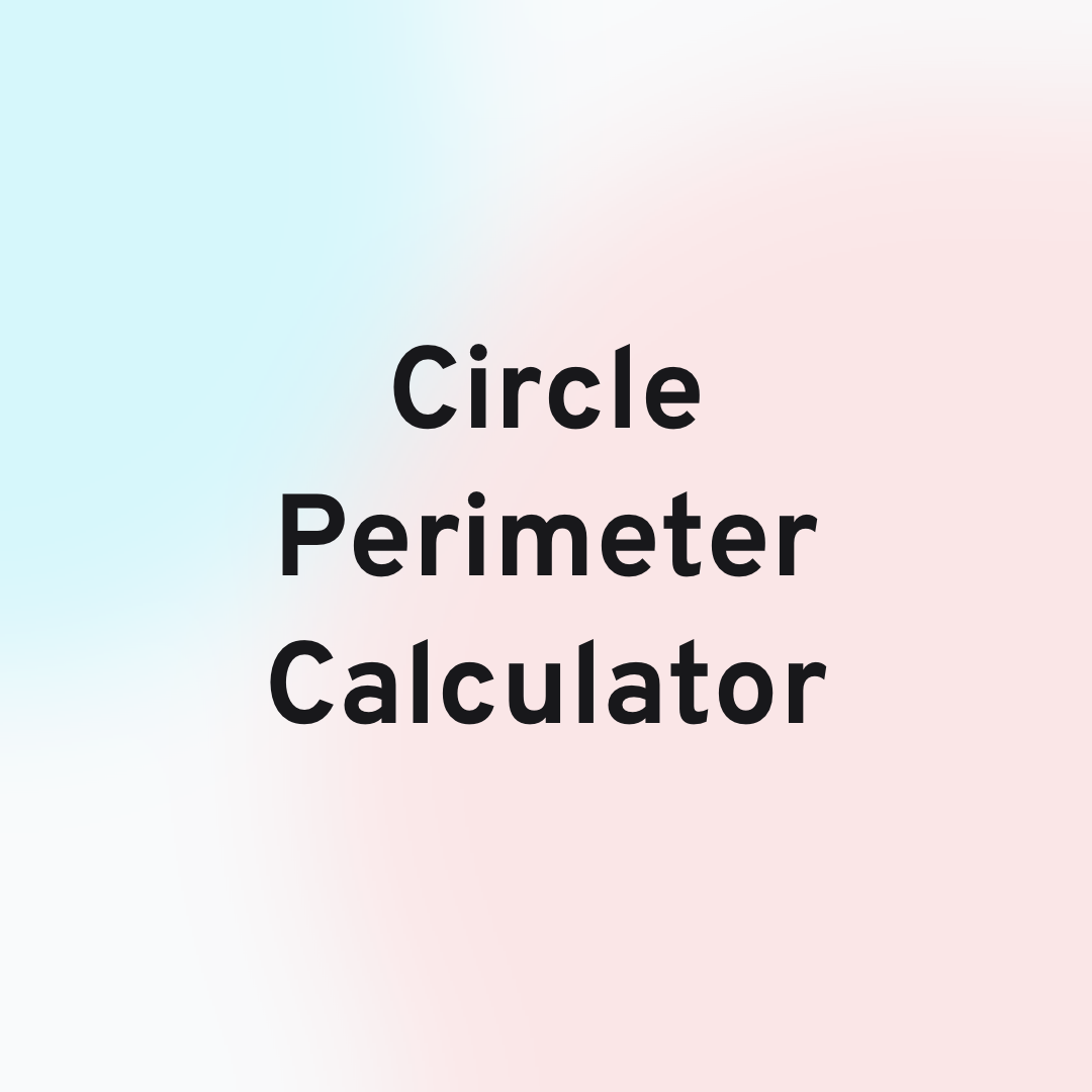 Circle Perimeter Calculator Header Image