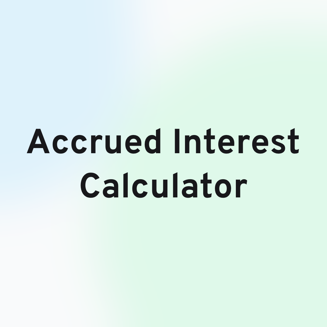Accrued Interest Calculator Card Image
